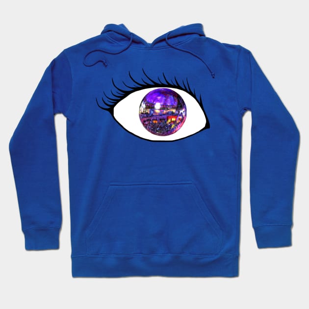 Disco eye Hoodie by Art by Deborah Camp